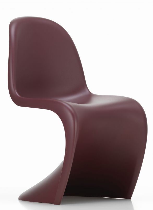 Panton Chair Kunststoff Stuhl Vitra Bordeaux NEUE HÖHE
